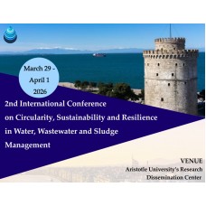 2nd International Conference on Circularity, Sustainability and Resilience in Water, Wastewater and Sludge Management